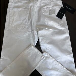 Dolce & Gabbana White Denim Pants